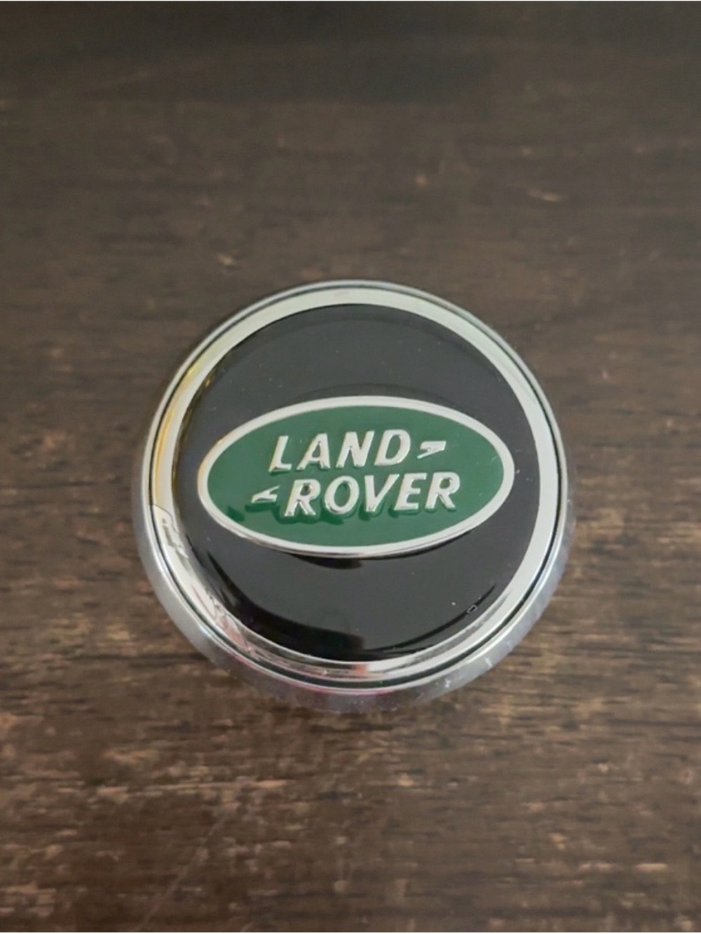 Black & Green Center Cap Emblem